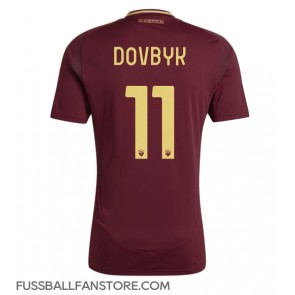 AS Roma Artem Dovbyk #11 Replik Heimtrikot 2024-25 Kurzarm